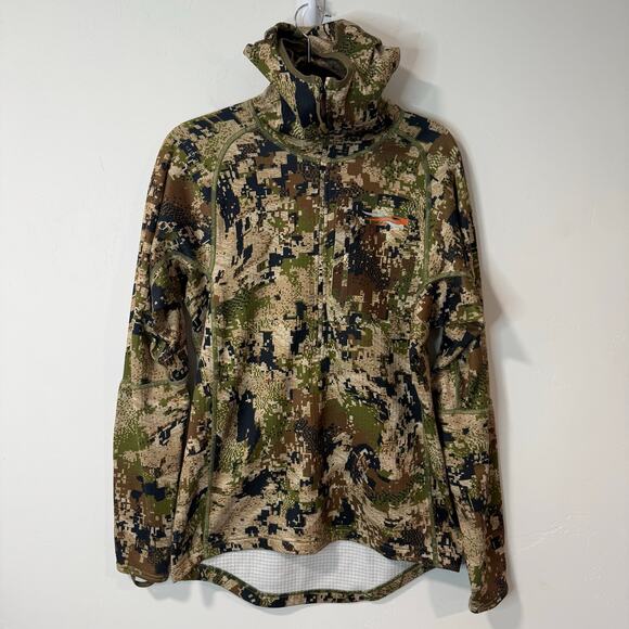 Sitka Gear Men's Heavyweight Hoody Grid Fleece Optifade Subalpine Camo Medium - Picture 1 of 8